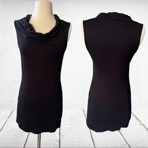 Kenneth Cole Reaction Black Cowl Neck Dress